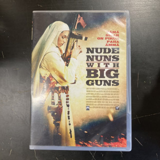 Nude Nuns With Big Guns DVD (VG/M-) -toiminta/jännitys-